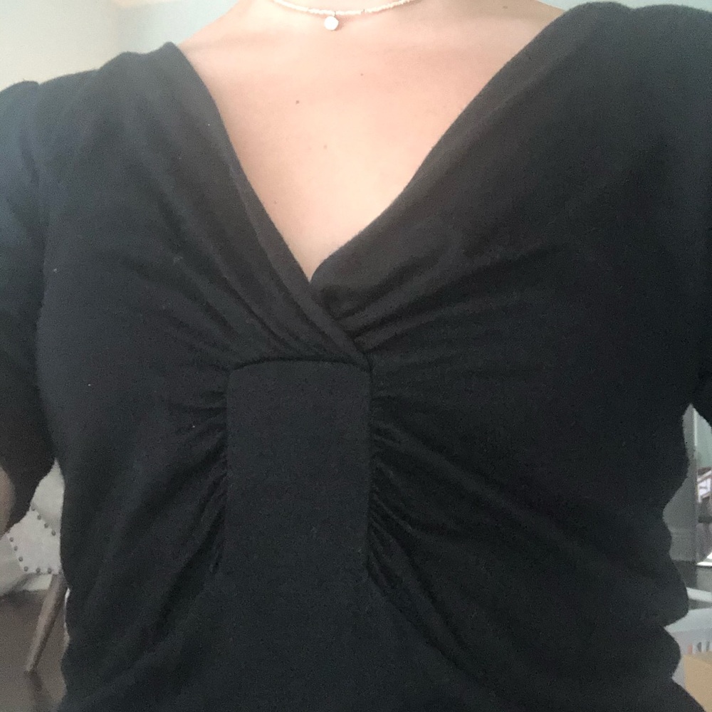 V-neck black Banana Republic Shirt